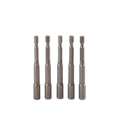 Strong Magnetic Nut Driver Set 1/4'' 65MM 5pcs with CRV Material Bubble Shell Packaging