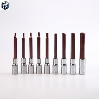 H Type 100MM 9pcs Firm And Stable Bit Socket Set For Hand Electronic Tool