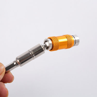 1/4HEX Electropleated Bit Tip Holder For Easy Installation And Disassembly
