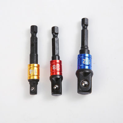 2.5 Inch CRV Colorful Impact Grade Socket Adapter Three Specifications for Durability