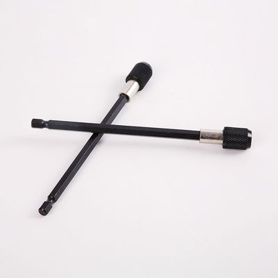 Customized Black Electrophoretic Paint Finish 60mm Hex Shank Drill Bit Extension Set