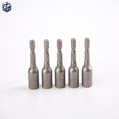 CRV Material 6.35 Hexagon 10mm*42mm*10PC Magnetic Nut Driver Set for Strong Magnetic