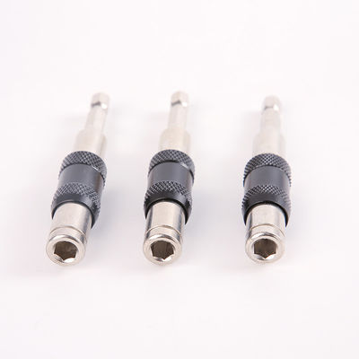 Electroplated Pivoting Bit Tip Holder for 89MM 1/4HEX Forged Chrome Vanadium Steel