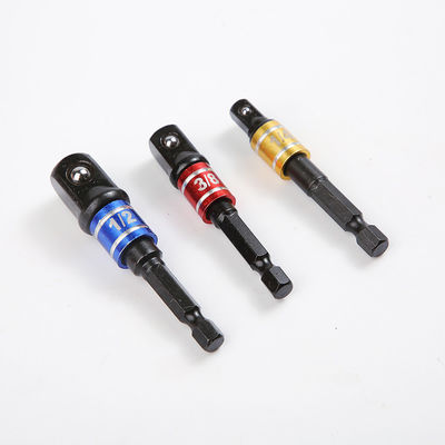 Customized CRV Material 2.5 Inch Impact Grade Socket Adapter Set with Aluminum Sleeve