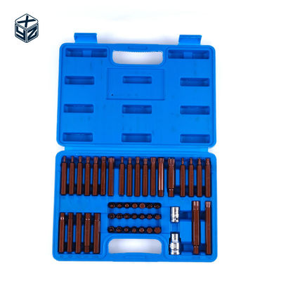 Multifunctional 48pcs S2 Plastic Box Bits Set in Natural Finish for Precision Machining