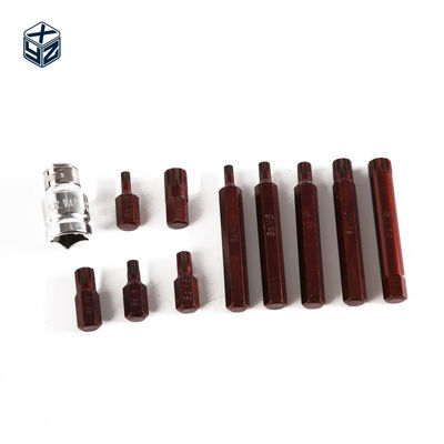 11pcs S2 M Type Alloy Steel Hand Tool Bit Set Industrial Grade for Customized Support
