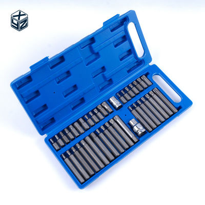 40pcs Plastic Box Precision Machining Bits Set CRV Material for Industrial Hand Tools