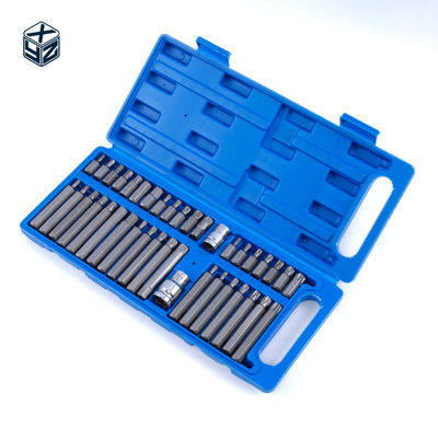 40pcs Plastic Box Precision Machining Bits Set CRV Material for Industrial Hand Tools
