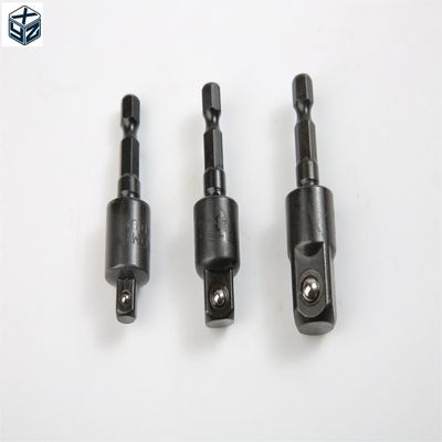 CRV Black Chrominum Vanadium Steel Universal Socket Adaptor Set with Blister Package
