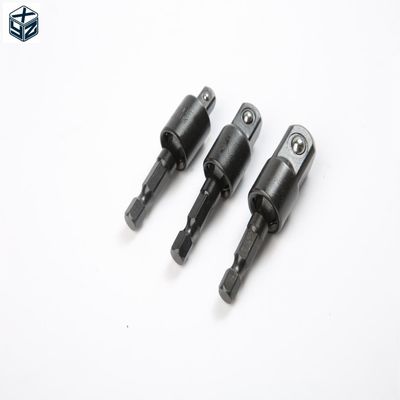 CRV Black Chrominum Vanadium Steel Universal Socket Adaptor Set with Blister Package