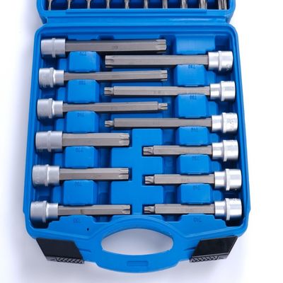 55MM T Type CRV Hand/ Electric Steel Multifuction Bit Socket Set