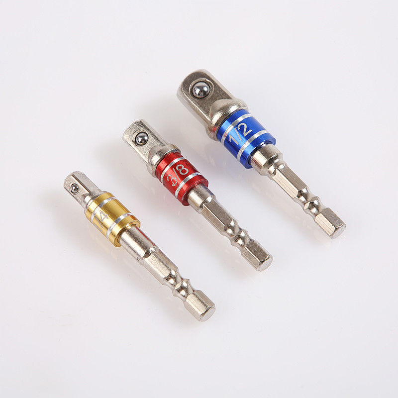 1/4'':65MM  3/8'':65MM  1/2'':73MM Three Specifications CRV Socket Adapter