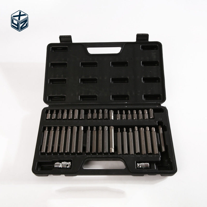 41pcs Plastic Box Bit Set for Tools High Precision CRV Alloy Steel Industrial Grade